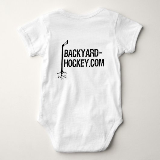 baby 'Future Pond Hockey Player' Romper (Achterkant)