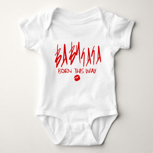 Baby Ga Ga - Geboren op deze manier Romper (Voorkant)