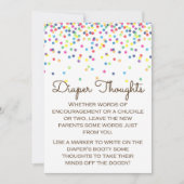 Baby Game Sign Size 5x7" Kaart (Voorkant)