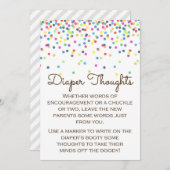 Baby Game Sign Size 5x7" Kaart (Voorkant / Achterkant)