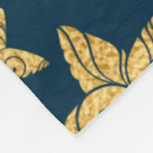 Baby Ganesha met maan en sterren Fleece Deken (Hoek)