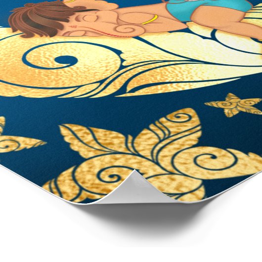 BABY GANESHA POSTER (Hoek)