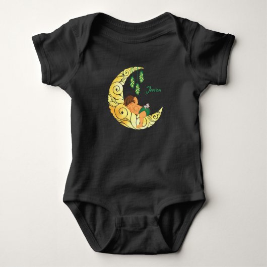 Baby Ganesha with the moon Romper (Voorkant)