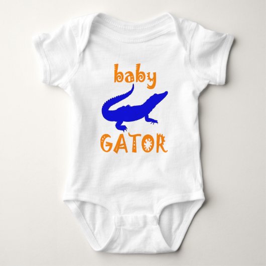 baby GATOR creeper Romper (Voorkant)
