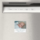 Baby Geboorteaankondiging Magneet (Insitu (Vaatwasser))