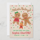 Baby Geboortekaartje Kaart (Voorkant)