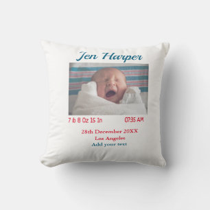 Baby Geboortestatistieken Naam toevoegen Plaats Da Kussen