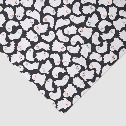 Baby Geesten met Pacifiers Neutraal Baby shower Tissuepapier (Detail)