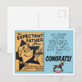 BABY GEFELICITEERD! BRIEFKAART (Voorkant / Achterkant)