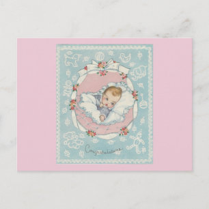 Baby gefeliciteerd Briefkaart