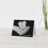 Baby - Gefeliciteerd Kaart (Voorkant)