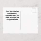 Baby Gefeliciteerd Kaart, Unisex, Nieuwe Aankomst, Briefkaart (Achterkant)