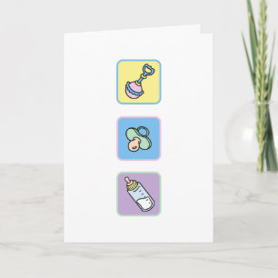 Baby Gefeliciteerd met nieuwe ouders Kaart