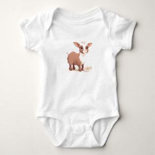 Baby Geit, Baby Kind, Baby Boerderij Dier Romper