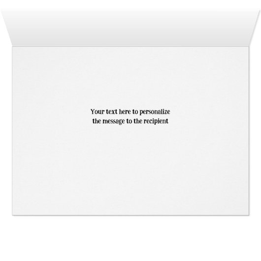 Baby Geit in een Pan Wenskaart (Binenzijde Horizontaal (Onderkant))