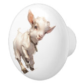 Baby geit te veel plezier keramische knop (Rechts)