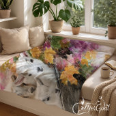 Baby Geiten in Herfst Foliage 8 Fleece Deken