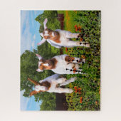 "Baby geiten" Legpuzzel (Verticaal)