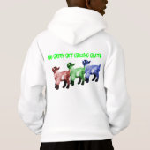 Baby Geiten Multicolored Shirt (Achterkant)