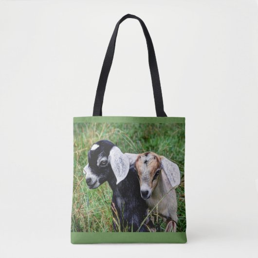 Baby Geiten Tote Bag (Voorkant)