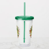 Baby Gekko's Schattigee stripfiguren Acryl Drinkbeker (Rechts)