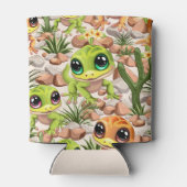 Baby Gekko's Schattigee stripfiguren Blikjeskoeler (Achterkant)