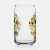 Baby Gekko's Schattigee stripfiguren Blikvorm Glas (Links)