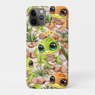 Baby Gekko's Schattigee stripfiguren Case-Mate iPhone Case