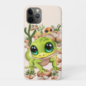Baby Gekko's Schattigee stripfiguren Case-Mate iPhone Case (Achterkant)
