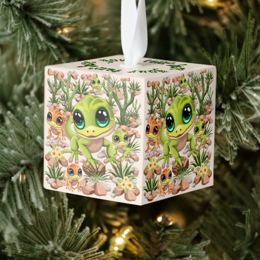 Baby Gekko's Schattigee stripfiguren Decoratie (Boom)