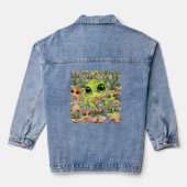 Baby Gekko's Schattigee stripfiguren Denim Jacket (Achterkant)