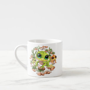 Baby Gekko's Schattigee stripfiguren Espresso Kop