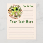 Baby Gekko's Schattigee stripfiguren Flyer (Achterkant)