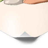 Baby Gekko's Schattigee stripfiguren Foto Afdruk (Hoek)