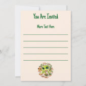 Baby Gekko's Schattigee stripfiguren Kaart (Achterkant)