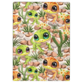 Baby Gekko's Schattigee stripfiguren Klembord (Achterkant)