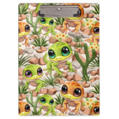 Baby Gekko's Schattigee stripfiguren Klembord (Voorkant)