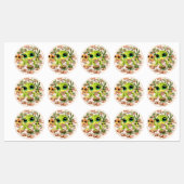 Baby Gekko's Schattigee stripfiguren Labels (Vel)