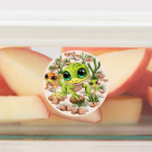 Baby Gekko's Schattigee stripfiguren Labels (Aangebracht)