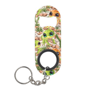 Baby Gekko's Schattigee stripfiguren Mini Flessenopener