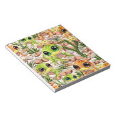 Baby Gekko's Schattigee stripfiguren Notitieblok (Schuin)