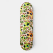 Baby Gekko's Schattigee stripfiguren Persoonlijk Skateboard (Voorkant)