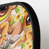 Baby Gekko's Schattigee stripfiguren Pickleball Paddle (Links Detail)