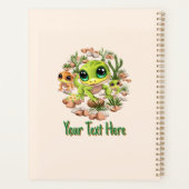 Baby Gekko's Schattigee stripfiguren Planner (Achterkant)