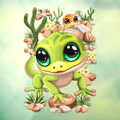 Baby Gekko's Schattigee stripfiguren Raamsticker (Vel 3)