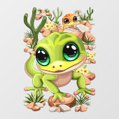 Baby Gekko's Schattigee stripfiguren Raamsticker (Vel)