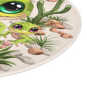 Baby Gekko's Schattigee stripfiguren Snijplank (Hoek)