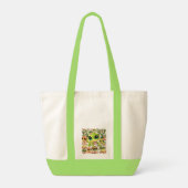 Baby Gekko's Schattigee stripfiguren Tote Bag (Achterkant)