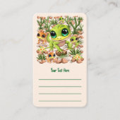 Baby Gekko's Schattigee stripfiguren Visitekaartje (Voorkant)