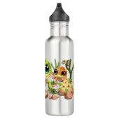 Baby Gekko's Schattigee stripfiguren Waterfles (Rechts)